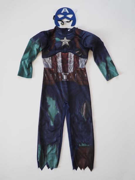 Kostým kapitán amerika vel 128, 