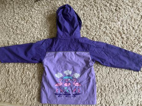 Nepromokavá bunda nkd fialová 110, nkd,110