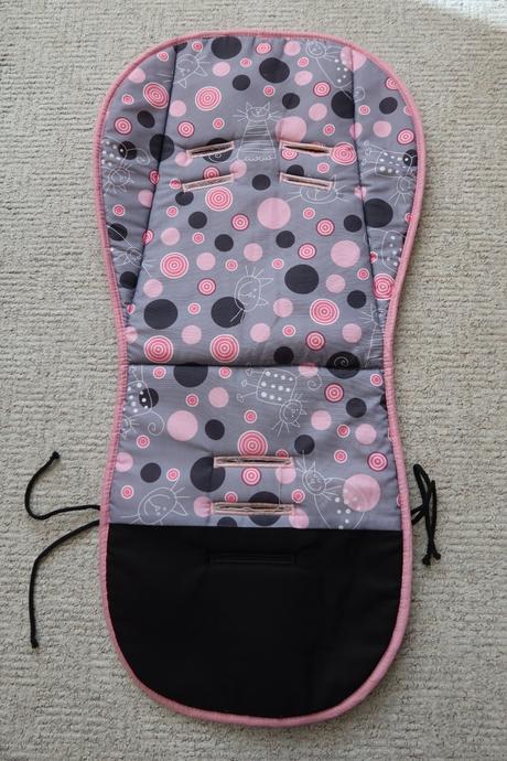 Nánožník a vložka do kočárku,