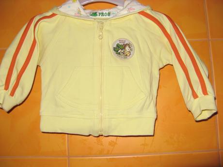 Mikiny s kapucou-vel.74/80,zn.frog, 74