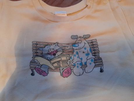 Body dlouhý rukáv s obrázkem, 74, 74