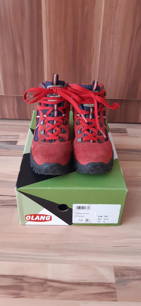 Dětská kotníková treková obuv olang vel. 34, olang,34