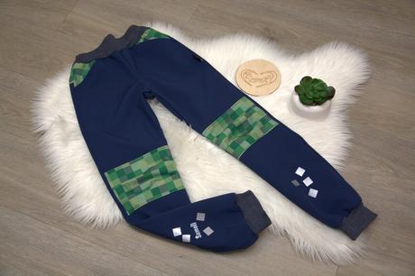 Softshellové kalhoty comfort  vel. 80-158, 74 - 158