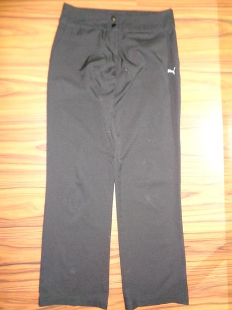 Luxusní černé sportovní kalhoty puma, puma,40