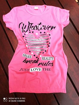 Ddívčí prodloužené triko, 116