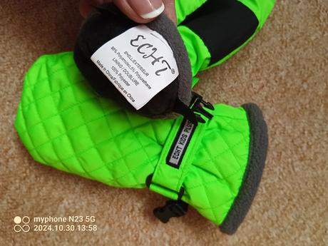 Rukavice neón zn."echt" vel 4-6let", echt