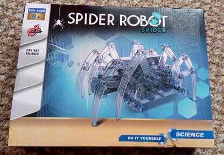 Spider robot - do it yourself - nové, 