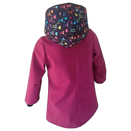 Softshellový kabátek s fleecem, 80 - 152