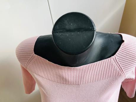 Ruzovy mango krátký svetrik s, mango,s