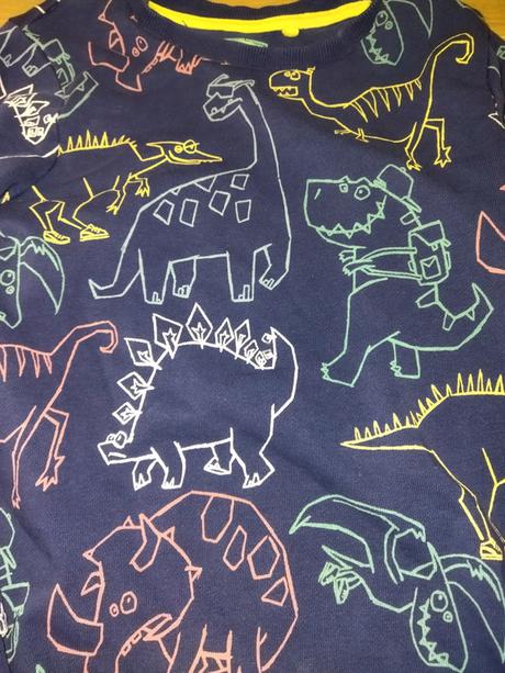 Mikina s dinosaury 110 tu, tu,110