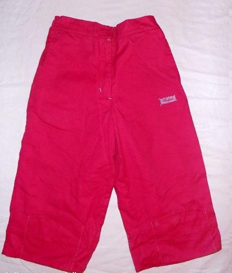 352.plátěné kalhoty 7-8 let, reebok,128
