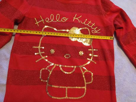 Svetrová tunika hello kitty, vel. 146, 146