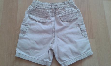 Kraťasy kapsáčové next - smetanové - 3-6 měs. , next,74