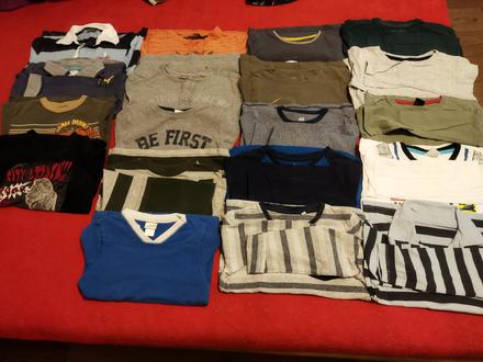 Trička dlouhý rukáv, 116