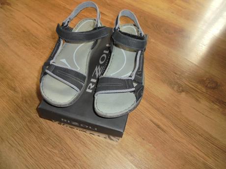 Dámské kožené sandály, zn. rizzoli, vel. 41, nové, 41