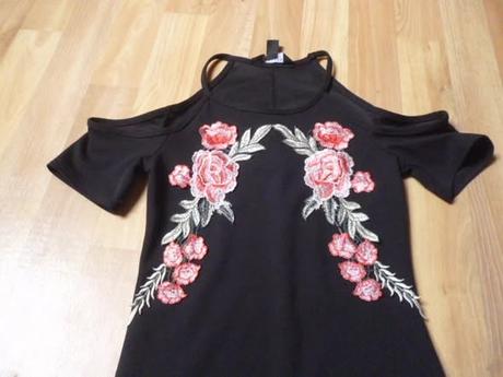 Elastické vyšívané šaty vel. 10-11 new look, new look,140