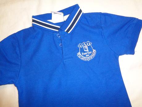 Tmavě modré tričko s límečkem 104/110, 104