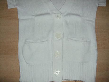 Biela svetríková vesta boysens, otto,34
