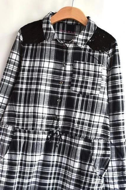 Košilové šaty vel. 11 - 12 let, nutmeg,152