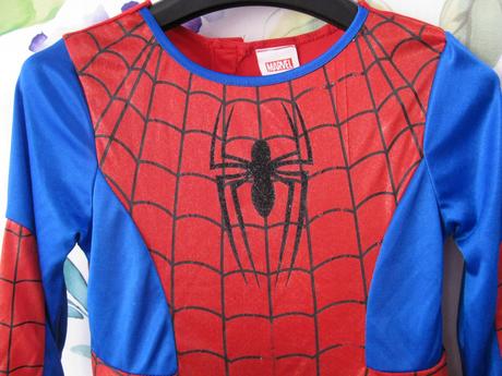Dívčí kostým se spidermanem, 