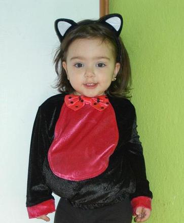 Karnevalový kostým kočička + čelenka,