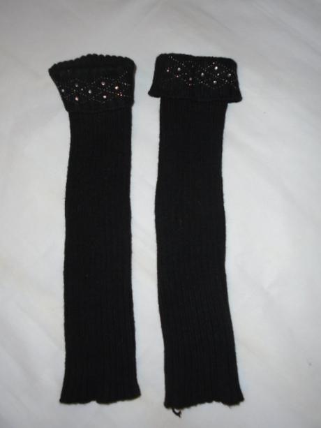 Nákolenky bez ťapek návleky kamínky, 