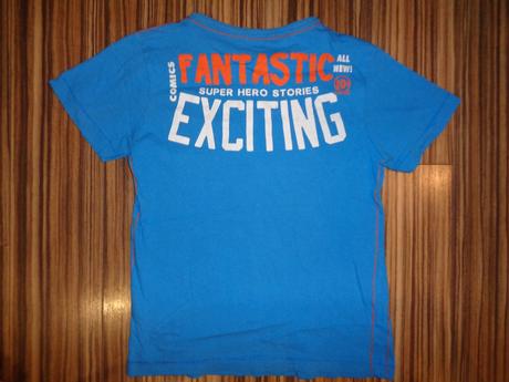 Luxusní modré tričko 134/140, adams,134