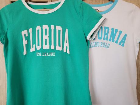 Holčičí trička 2pack, c&a,170