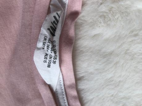 170 tričko h&m růžovo-bílé los angeles, h&m,170