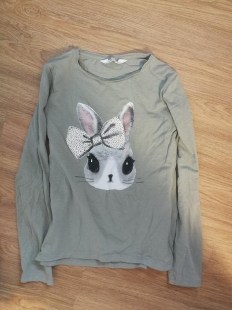 Tričko dlouhý rukáv, vel. 140, h&m,140