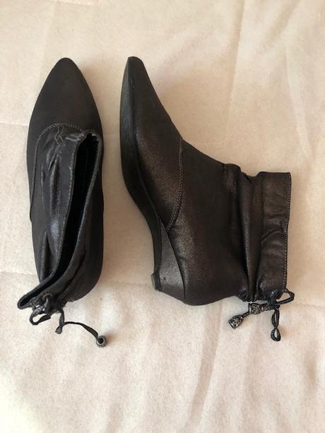 Bronzove cerne polokozacky 37 nazouvaci, 37