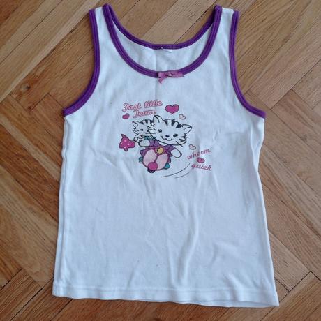 2x spodní košilka 116/122, 104–116