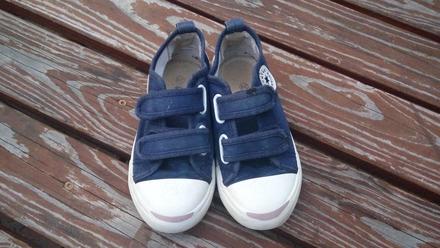 Tenisky - tmavě modro-bílé, vel. 29, 29