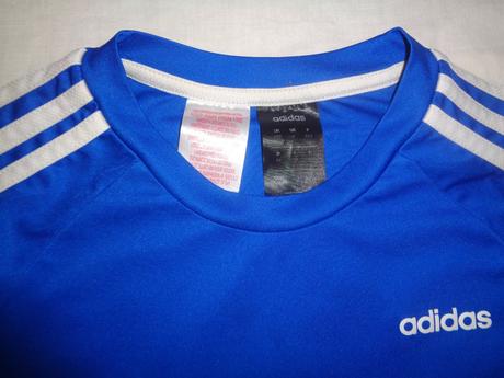 Modré funkční tričko adidas - climalite, adidas,152