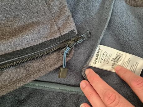 Dámský softshellový kabát husky vel. m, husky,m