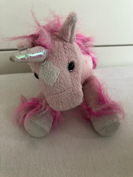 Plysovy jednorozci ruzovy a fialovy,