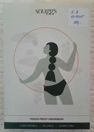 Snuggs menstruační kalhotky 13-14 let, 158