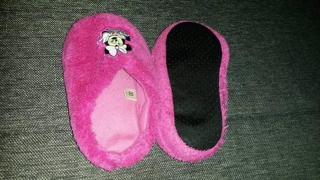 Chlupaté domácí bačkory s minnie vel. 30, disney,30