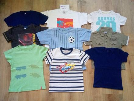 6 x tričko, vel 122/128, 122