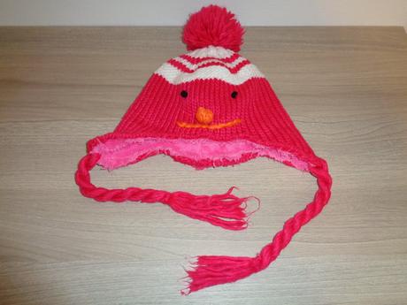 Vyteplená čepice s obličejem, wolf,98