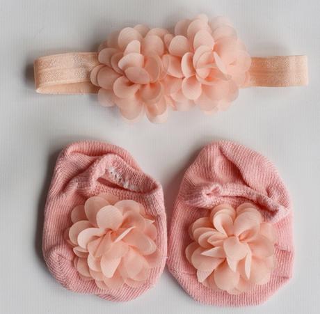 Ponožky + čelenka, 62