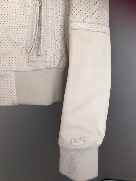 Bomber kožená bunda šedá pepejeans london vel.s,36, pepe jeans,s