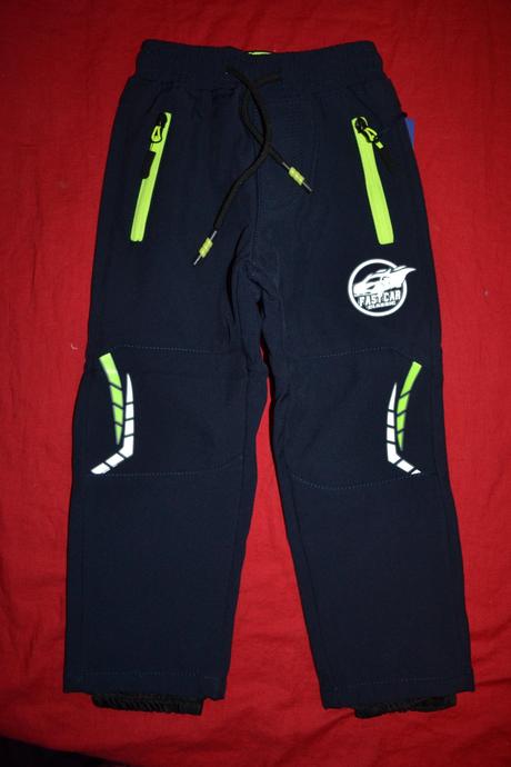 Oteplené softshellové kalhoty v.98, 98