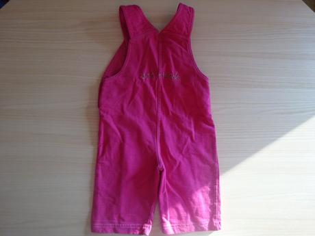 Tepláky s laclem sytě růžové, vel. 74, wolf,74