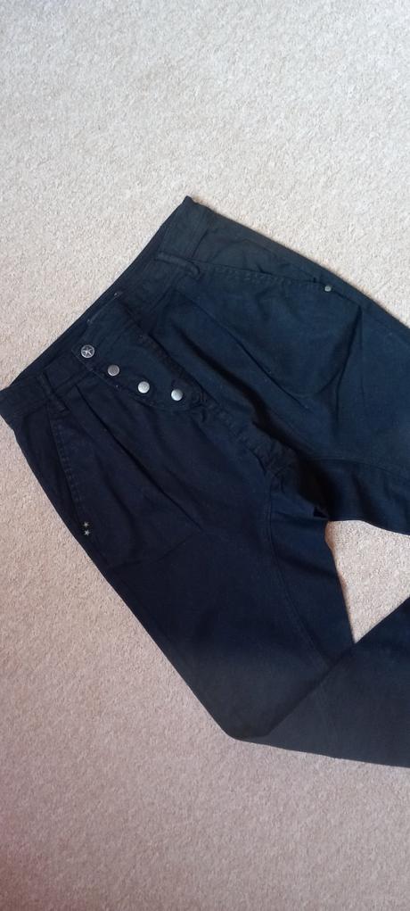 Černé baggy/nasrávačky zn."terranova" vel."xs", terranova,xs