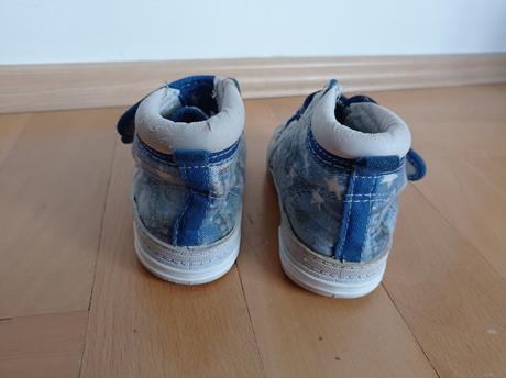 Plátěné tenisky pláťáky protetika vel. 22, protetika,22