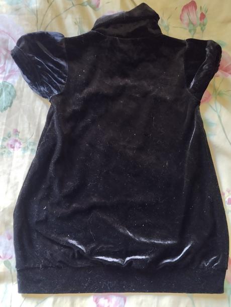 Sametová tunika s rolákem, c&a,110