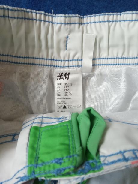 Kraťasy 6-8let, h&m,122