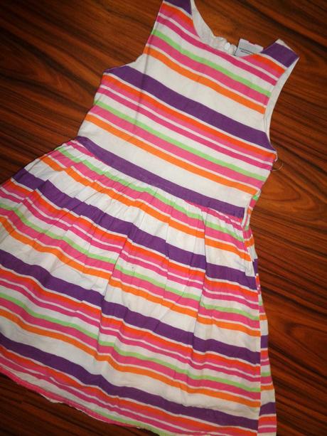 Luxusní pruhované šaty - i jako slavnostní, topolino,116