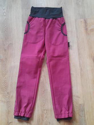Softshellové kalhoty, šijeme srdcem, vel 140, top, 140